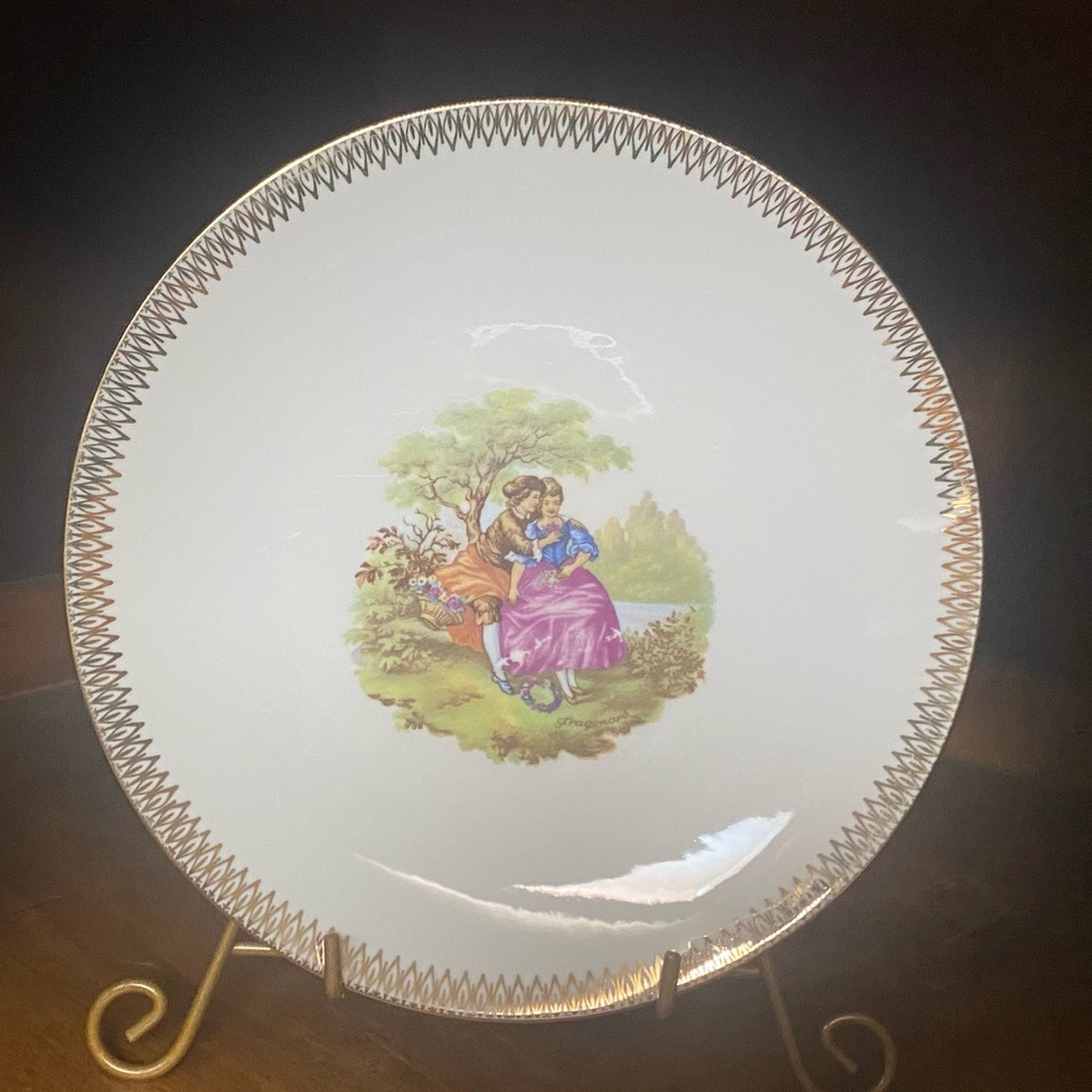 Winterling Roslau Bavaria Fragonard Plate